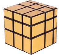 Logica Giochi - Cubo Magico 3x3 Cubo Specchio - Puzzle logico - Cubo modificato - Speedcubing - Versione oro - Giochi intelligenza (Oro)