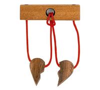 Logica Giochi - Prova d'amore - Rompicapo in Legno - Difficoltà 4/6 Estremo - Collezione Leonardo