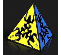 Logica Gochi - Cubo Magico Gear Pyraminx - Puzzle piramide Twisty puzzle - Cubo collezionisti - Speedcube - Cubi da collezione - Puzzle logici - Giochi di ingegno