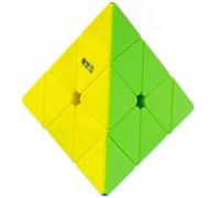 Logica Gochi - Cubo Magico Ms Pyraminx Magnetico - Speedcube economico - Puzzle professionale - Cubo da collezione e per speedcubing - Giochi logici - Puzzle 3D facile