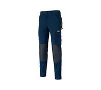 LOGICA Pantalone da Lavoro 86% Poliammide 14% Fibra Elastica 180gr Super Stretch Light PAPETE1 - XXL, Blu