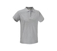 Logica Polo Uomo Maniche Corte 100% Cotone Piquet 220 Gr/mq (IT, Testo, S, Regular, Regular, Grigio Chiaro)