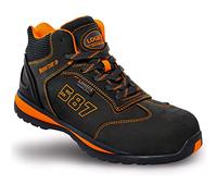 Logica Professional, Linea 587 Alfa, Scarpe Antinfortunistiche da Lavoro S3 in Nabuk Impermeabili, Suola Antiscivolo Ammortizzante, Tessuto Traspirante, Lamina Non Metallica (Numeric_43)