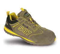 Logica Professional Linea 587 Delta Scarpe Antinfortunistiche da Lavoro S1P Basse Scamosciate Soletta in Memory (Numeric_41)