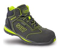 Logica Professional Linea 587 Planet Scarpe Antinfortunistiche da Lavoro S3 Alte in Nabuk Impermeabili Suola Antiscivolo Ammortizzante Tessuto Traspirante Lamina Non Metallica (Numeric_40)