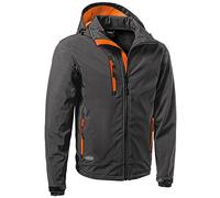 Logica Professional, Slalom cap 6, Giacca in Soft-Shell 320 gr. Triplo Strato Antivento Waterproof 6000 mm/H2O Cappuccio Staccabile Esterno (XXXL)