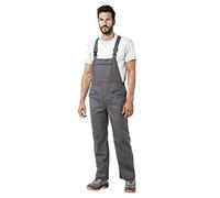 LOGICA Salopette da Lavoro Cotone Poliestere Grigia Taglia XXL Professional