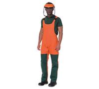 LOGICA Salopette decespugliatore uomo arancione/verde (IT, Testo, L, Regular, Regular, arancione)