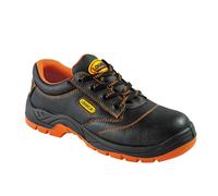 LOGICA - SCARPA BASSA SICUREZZA NABUK NERA S3 LINEA ORANGE TG. 42