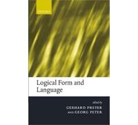 Logical Form and Language (Tascabile)