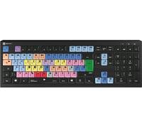Logickeyboard LKB-MCOM4-A2PC-DE Cablato USB Tasto con meccanismo a forbici