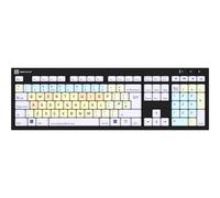 Logickeyboard Dyslexie Keyboard Nero UK PC LKB-DYSLEX-BJPU-UK Tastiera QWERTY
