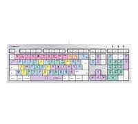 Logickeyboard LKB-FCPX10-CWMU-UK Full-size (100%) Cablato USB Interruttore a