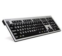 Logickeyboard LkB-LprntwB-Ajpu Usb Franz?sisch Schwarz - Silber (lkB-LprntwB-AjpU-Fr)