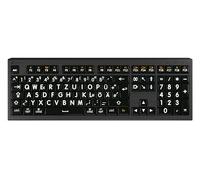 Logickeyboard LKB-LPWB-A2M-DE Full-size (100%) Cablato USB Tasto con meccanismo
