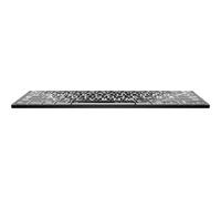 Logickeyboard LKB-LPWB-BTON-DE Mini Wireless Bluetooth QWERTZ Nero White on