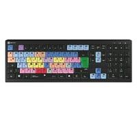 Logickeyboard LKB-MCOM4-A2PC-DE Cablato USB Tasto con meccanismo a forbici