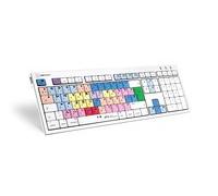 Logickeyboard LKB-MCOM4-CWMU-FR Full-size (100%) Cablato USB Interruttore a