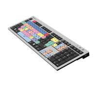 Logickeyboard LKB-PPROCC-AJPU-DE Full-size (100%) Cablato USB QWERTY Multicolore