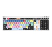 Logickeyboard LKB-PPROCC-AJPU-UK Full-size (100%) Cablato USB QWERTY Multicolore