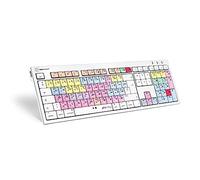 Logickeyboard LKB-PT-CWMU-FR tastiera USB AZERTY Francese Multicolore
