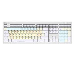 LogicKeyboard Tastiera Dislessia Alba DE (Mac)