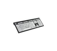 LogicKeyboard - XL Print, Cablato, USB, Nero, PC / server, Universale, Standard - SPEDIZIONE GRATUITA
