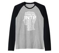 Logico INTP Divertente relazione di personalità introversa Maglia con Maniche Raglan