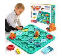 Logico Puzzle Labirinto Giochi da Tavolo Costruttore di Strade con 118 Sfide