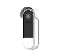 Logicom, Campanello collegato cablato - collegato Alexa/Google Home, cavo USB, caricabatterie AC, adesivi adesivi, Home_RINGY