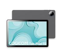 Logicom - Fold 10 - Tablet Android 15 - Folio Gartuit - 10.1 Pollici - HD IPS - 6 GB RAM - 128 GB + 256 GB - WiFi 6 - Octa-Core - USB C - Telecamere 8MP e 5MP - Batteria 6000mAh - Grigio
