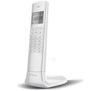 LOGICOM - Luxia 150 Solo Cordless Segreteria Telefonica Bianco Grigio