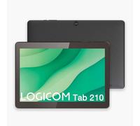 Logicom -Tab 210 - Tablet Android 15-10.1" - HD IPS - 4GB RAM - 64GB + 512GB - WiFi 6 - Octa-Core - USB C - Telecamere 5MP e 2MP - Batteria 5000mAh