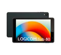 LOGICOM - Tab 80 - Tablet 8” - IPS HD - Android 15-64GB + 256GB - 4GB RAM - Octa-Core 1.8GHz - WiFi 6 - USB-C - Batteria 5000mAh - Bluetooth 5.2 - Nero