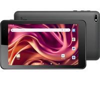Logicom Tablet 76 multimediale per adulti da 7", fotocamera AV da 2 MP/AR da 5 MP, lettore video, videochiamate, Wi-Fi, Bluetooth, USB-C e Android 13, 16 GB, batteria da 3000 mAh, colore: nero
