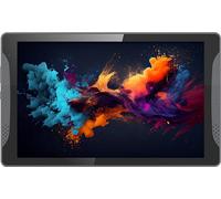 Logicom - Tablet Tab Stand Pro 2 - Schermo HD da 10,1" - Supporto integrato - 64 GB - Android 13 - Batteria da 6000 mAh - Bluetooth 5.0 - Grigio