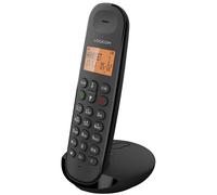 Logicom, Telefono cordless vivavoce ILOA 155 con display Portata 300 m, Nero