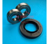 Logik L612WM16 Lavatrice SKF Tamburo Cuscinetti & 37x66x10/12 Olio Tank Seal Kit