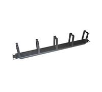 LOGILIGHT 48.3 cm/19 inch Cable Management Panel 1HE with 5 plastic rings black
