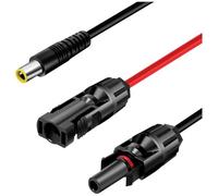 Logilink 072143 Cavo Adattatore Pannello Solare DC7909/M a 2X MC4/MF Rame Nero/Rosso 1,8m Nero/Rosso