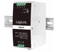 Logilink 072563 Alimentatore su Guida DIN 48V 5A 240W Bianco