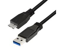 LogiLink 2m USB 3.0 A maschio a Micro B maschio cavo USB - nero