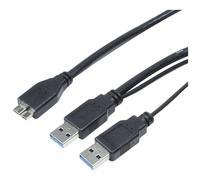 LogiLink 2xUSB3.0 - USB3.0 Micro-B, 3m