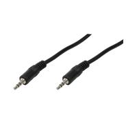 LOGILINK CABLE AUDIO JACK 3,5mm M/M 3M NEGRO CA1051
