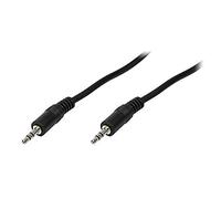 LogiLink 3.5mm - 3.5mm, 10m cavo audio Nero