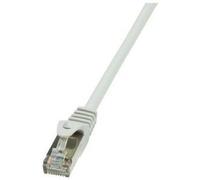 LogiLink 3m Cat.6 F/UTP cavo di rete Grigio Cat6 F/UTP [FTP] (LogiLink CAT6 F/UTP Patch Cable 3m Gre) NEW