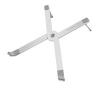 Logilink AA0166 - Supporto pieghevole per computer portatile/tablet da 10 a 16", portata max. 20 kg, materiale: alluminio