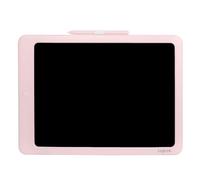 LogiLink AA0182 - Lavagna da scrivania LCD per bambini 14", cancellabile e riscrivibile, retro della lavagna bianca, non danneggia gli occhi, colore: Rosa