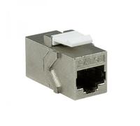 Logilink Accoppiatore Cat.6A Keystone 2xRJ45 STP Larghezza 17,35 Silver
