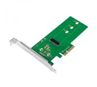 Logilink Adattatore da PCIe a M.2 PCIe SSD per SSD PCIe NVMe